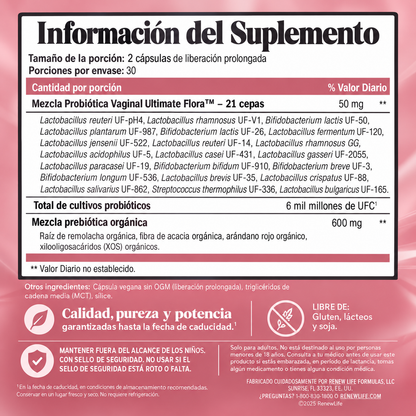 Probiótico Vaginal