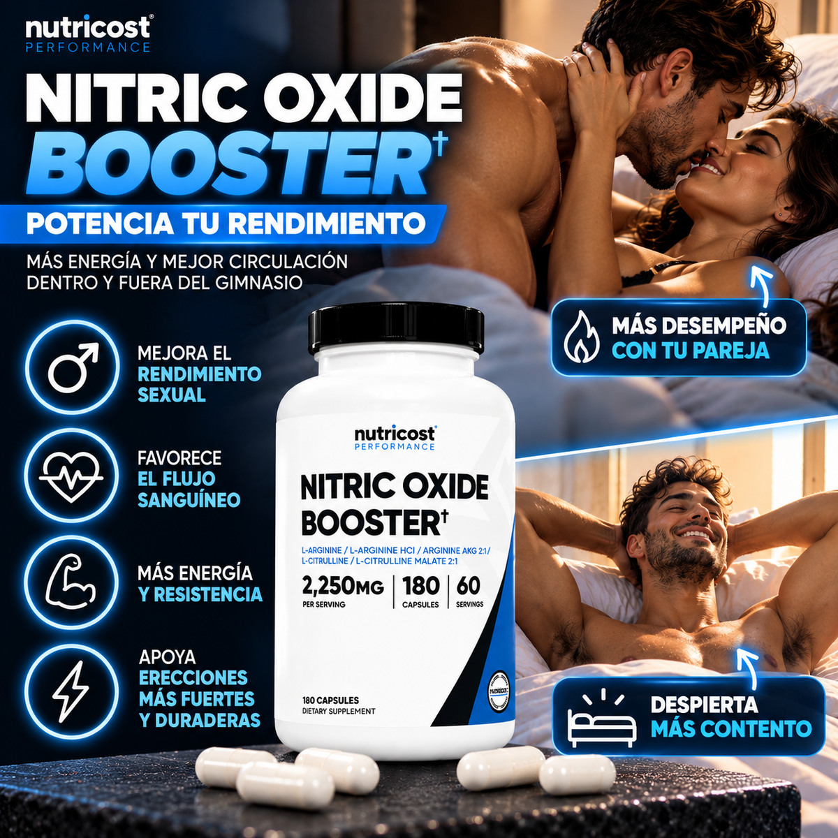 Nitric Boost – Potencia tu Rendimiento