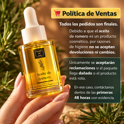 Organic Rosemary – Aceite Capilar